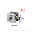 5-pins messing cilinder matched heavy-duty square deadbolt lock